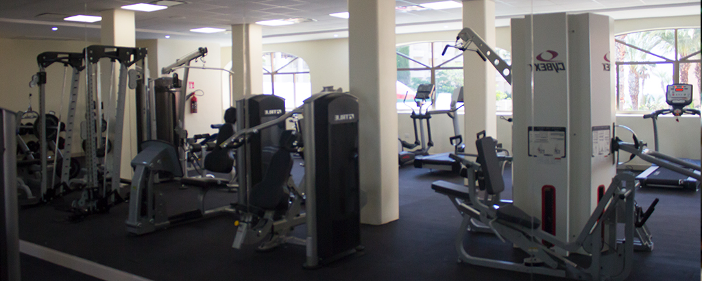 gym at hotel in los cabos